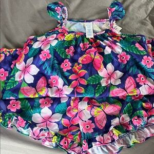 The Children's Place Tropical Floral Dress